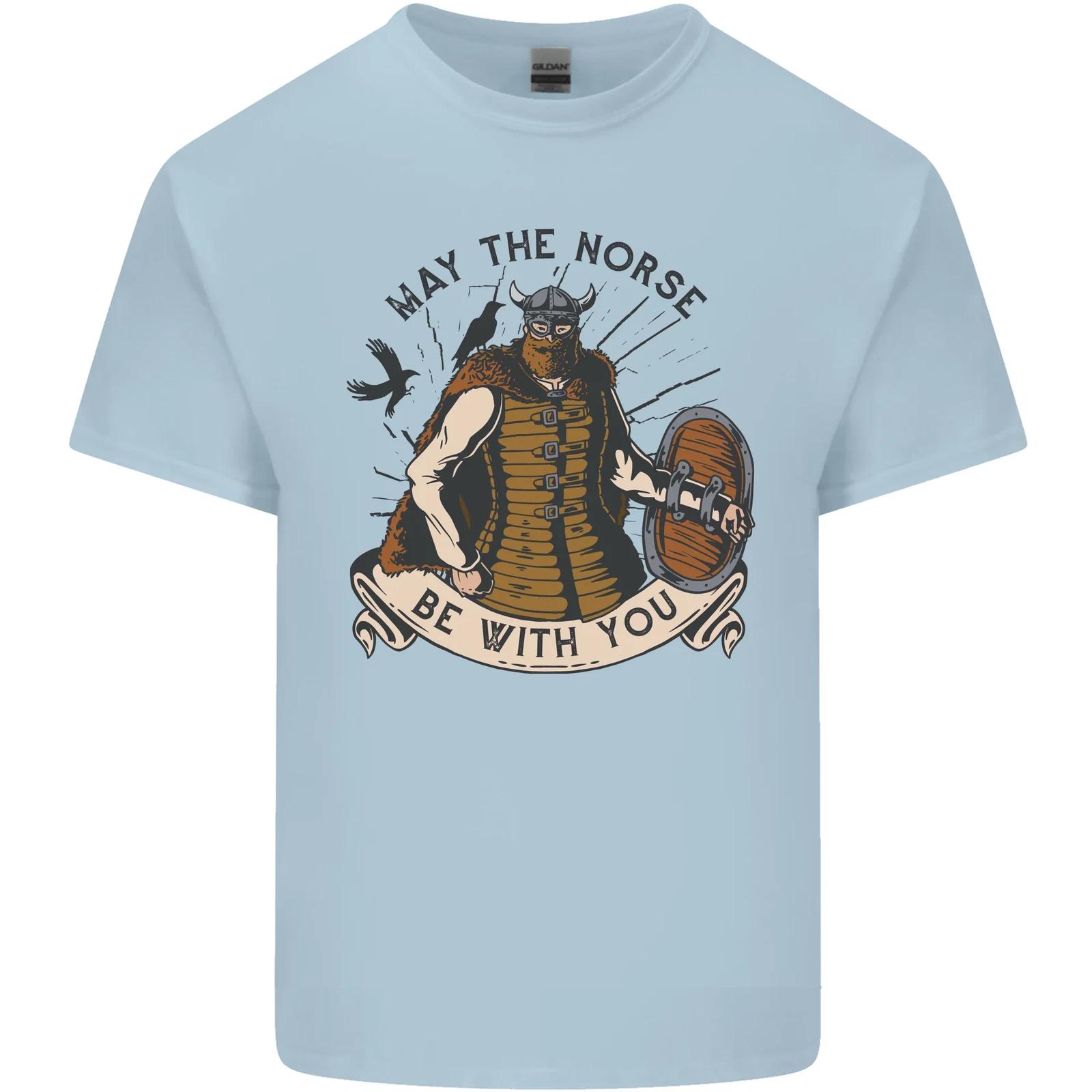 May the Norse Be With You Funny Viking Kids T-Shirt Childrens L