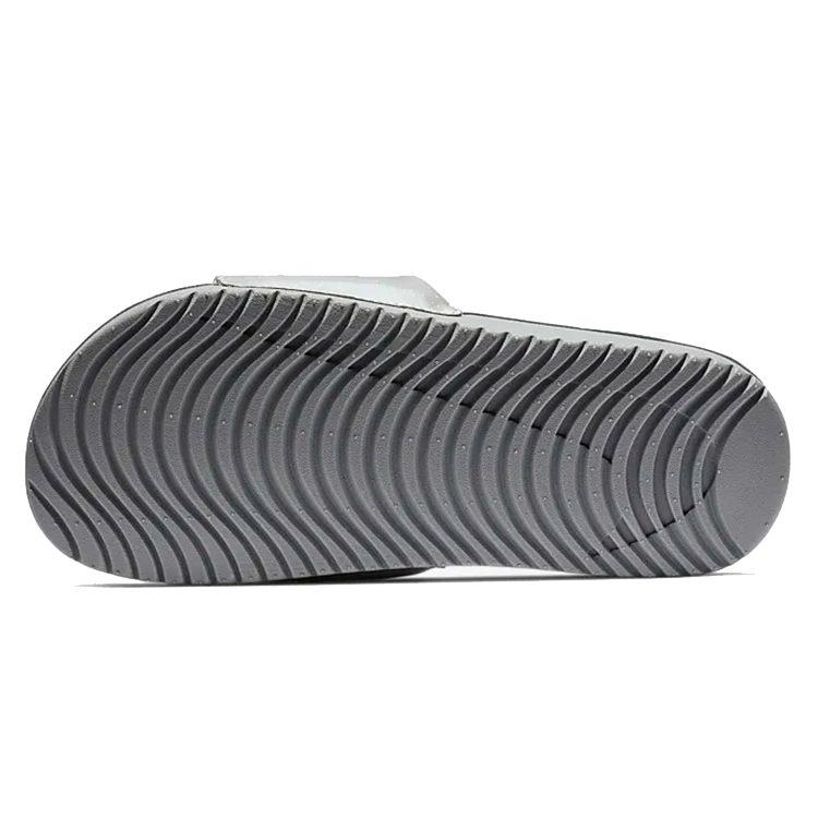 Nike Kawa EVA Slip Resistant And Breathable Kids' Slippers Silver Gray Kids' 819352-007