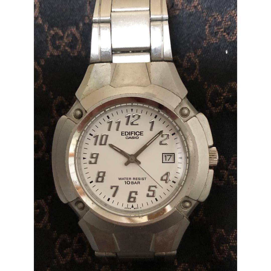 Used EDIFICE CASIO Men s Watch 10BAR