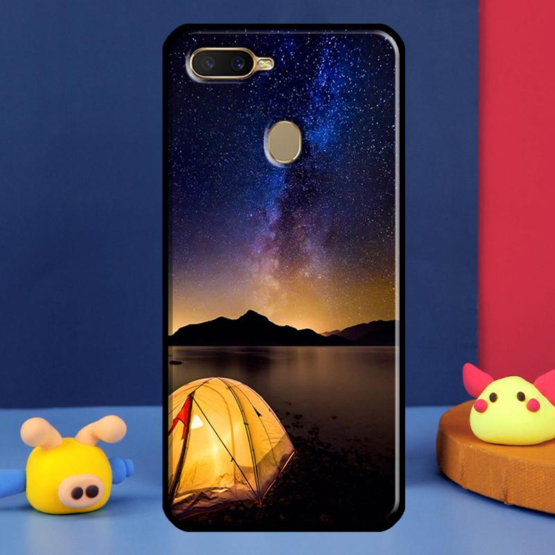 Camping Nature Mountain Case For Oppo A98 A78 A58 A15 A16 A17 A5 A9 A91 A52 A72 A76 A96 A74 A94 A54 S A57 A77 Cover