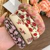 New Vintage Flower Headband for Women Girls Elegant Thicken Sponge Headdress Non-Slip Wide Floral Hairband Hair Accessories