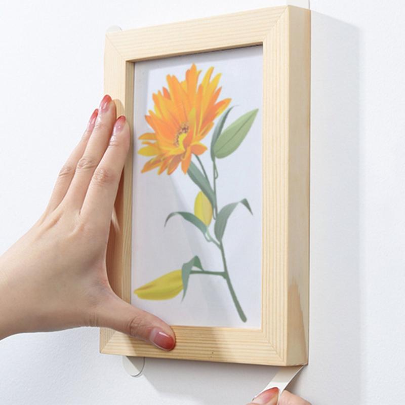 Picture Strips For Walls Picture Hangers Without Nails Wall-Mounted Hanger Strips Removable Duty Wall Hang Strips Nail-Free