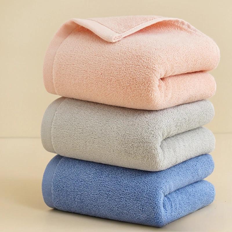Cotton Towels, Highly Absorbent Bath Towel Washcloths Bath Towels Hand Towels Home Hotel Adult household body towel 35*75cm