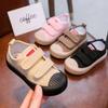 Children Canvas Shoes For Boys And Girls Spring Autumn Hook And Loop Shoes Soft Bottom Breathable Casual Toddler Baby Sneakers