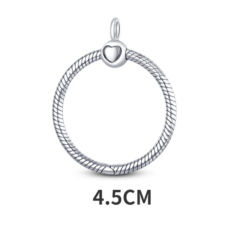 Silver Color O Pendant Moments Pave O Pendant Dangle Charms Fit Original Cable Chain Necklace Fashion Women Jewelry Making Gift