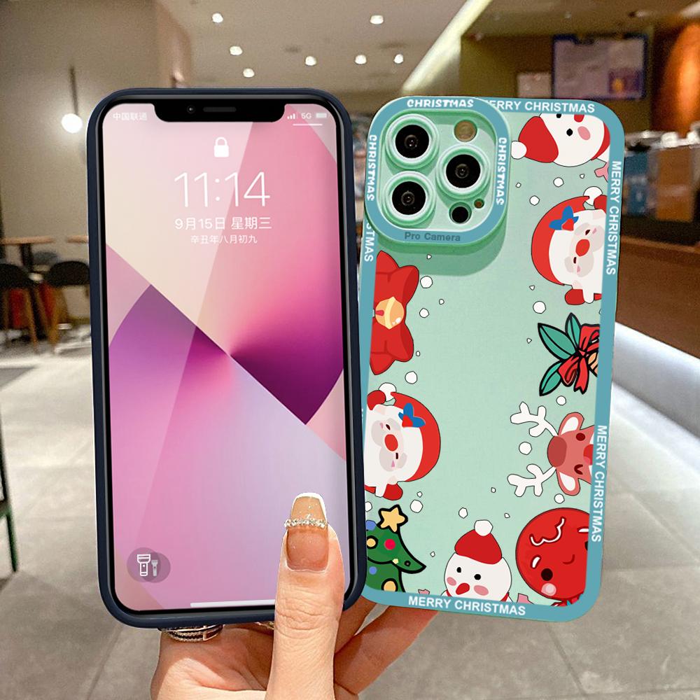 Phone Case Soft Rubber TPU Cellphone Casing Full Cover Camera Protection Design Shockproof Cover for Samsung