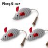 3pcs Artificial Mouse Cat Toy Teasing Stick Teasing Interactive Plush Mouse Pet Toy