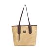 Retro Large-capacity Pendant Solid Color 2025 New Fashion Texture Simple Work Commuter Shoulder Tote Bag Women
