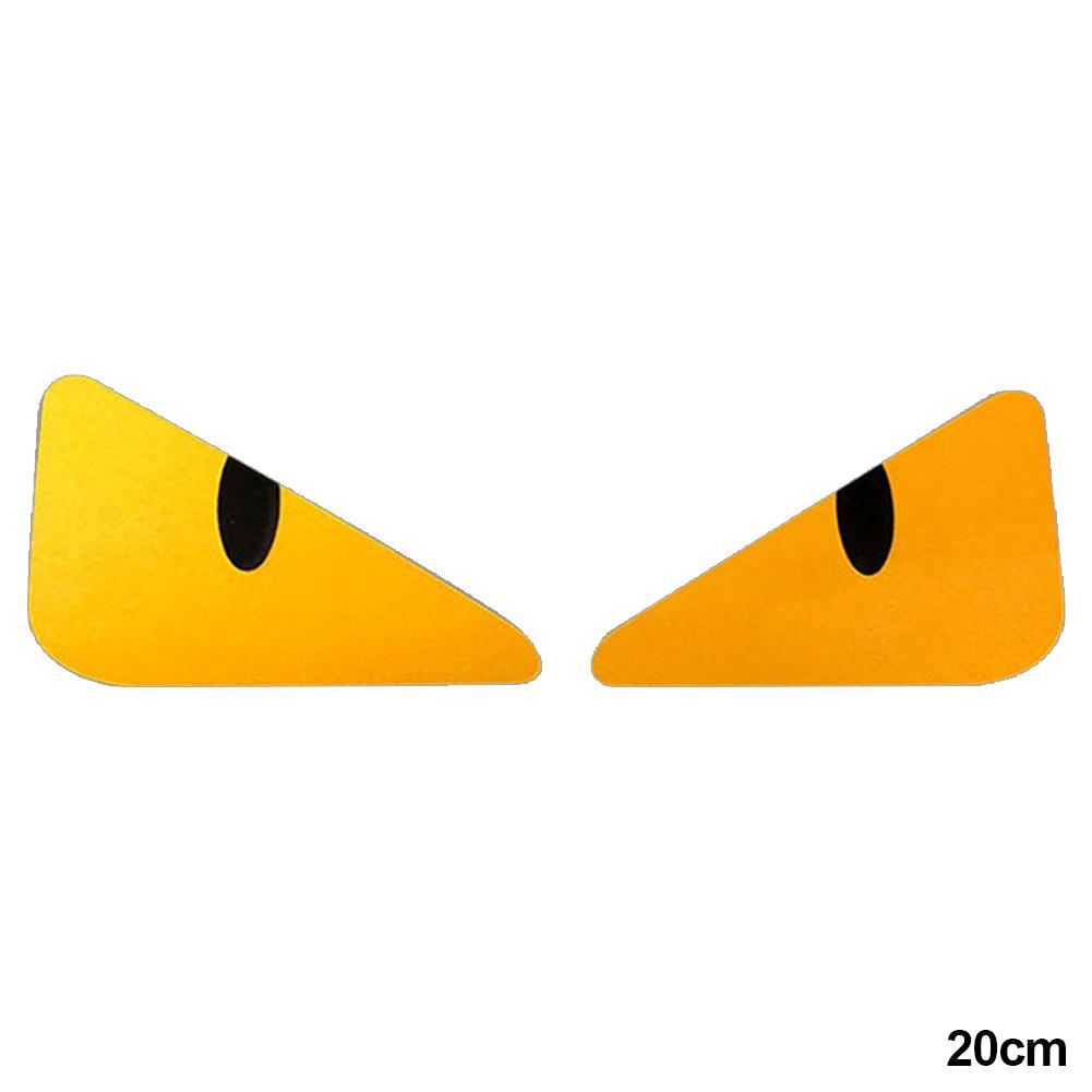 2Pcs Motorcycle Devil Eye Sticker Waterproof Helmet Sticker for Motorbike Car Window Body Decoration Stickers Decals Vinyl