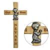 Crucifix Ornament Wood Blessing Gift For Children Easter Baptisms Or Birthday Present Safe and Friendly