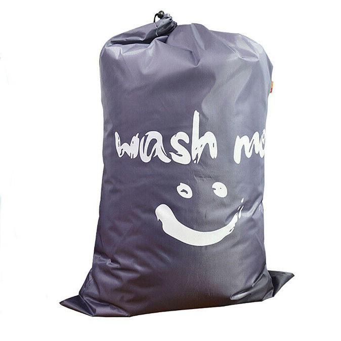 Amazon Cross border Smiling Face Printed Laundry Bag Storage Bag Bundle Drawstring Dirty Pocket