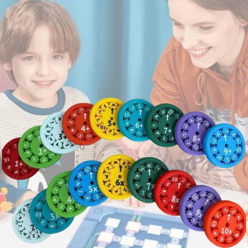 Innovative Math Fact Fidget Spinners Colorful Educational Arithmetic Learning Toys