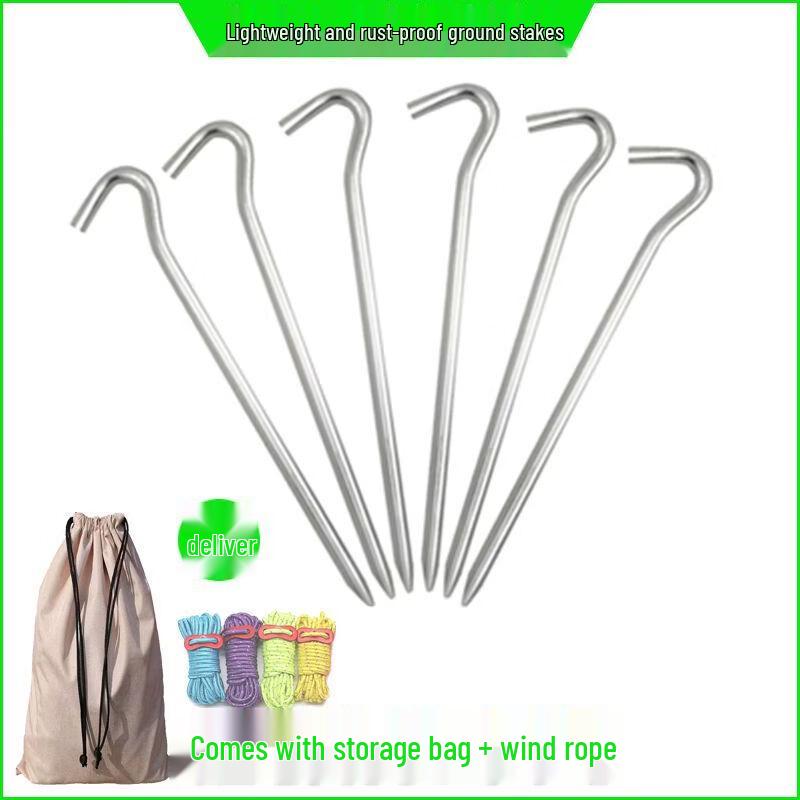 

TONY KID Heavy-Duty Stainless Steel Tent Peg