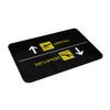 Aviation Departures Arrivals Doormat Anti-Slip Bath Kitchen Mat Bedroom Balcony Floor Door Entrance Carpet Rug