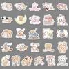 56 Cute Animal Cartoon Mikko Stickers - Waterproof DIY Decoration for Journal & Thermos Cup
