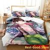 Chieri Ogata Bedding Set Duvet Cover Sheet Printed Bed Set Pillowcase Bed Full Queen King Size Comforter Bedroom