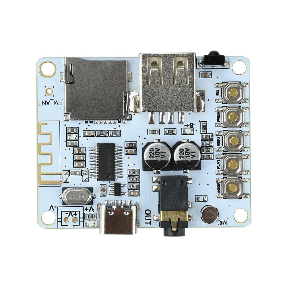 Bluetooth 5.4 Audio Receiver Board Audio decoding module Diy mp3 Music player lossless Decoder Wireless Stereo Module USB Type C