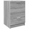 Bathroom Vanity Cabinet Gray Sonoma 40 x 37 x 59 cm Particleboard