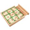 Wooden Sudoku Puzzles Board Game With Drawer 81 Grid Logical Thinking Training Educational Desktop