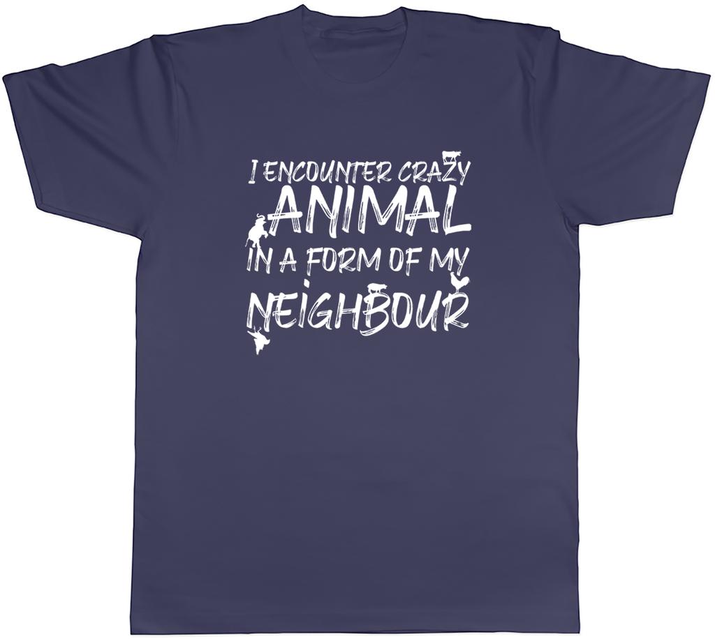 Personalised Encounter Crazy Animal Form Of My Neighbour Unisex Unisex TShirt Tee