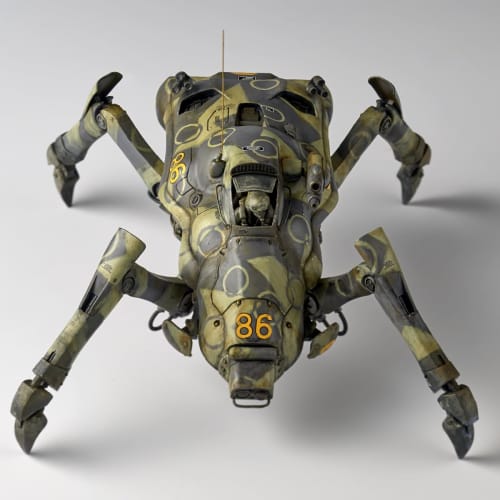 Kaiyodo ARTPLA Maschinen Krieger Sturmk?fer & Pamela Amsel 1/35 Scale Unpainted Plastic Model Kit AP047