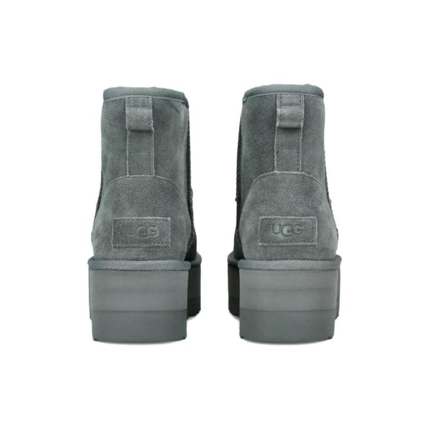 UGG Classic Mini Platform Boot Rainstorm Women Sneakers Grey 1134991-RNS