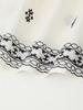 Spring/Summer 2025 Women's Casual Embroidered Long Sleeve Tie-Up Shirt 4387051