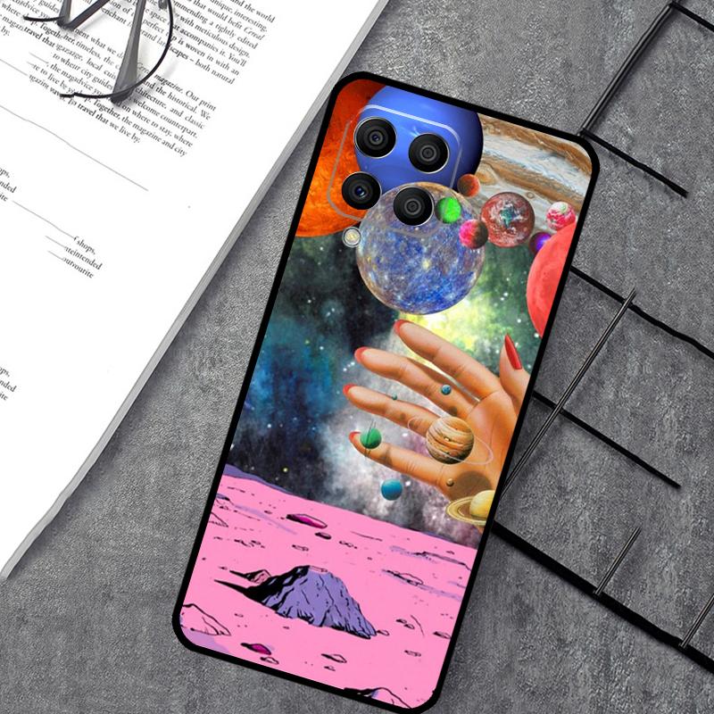 Magic Space Planet Case For Samsung Galaxy M35 M21 M12 M13 M14 M15 M06 M16 M36 M56 M31 M53 M32 M52 M55 M34 M54