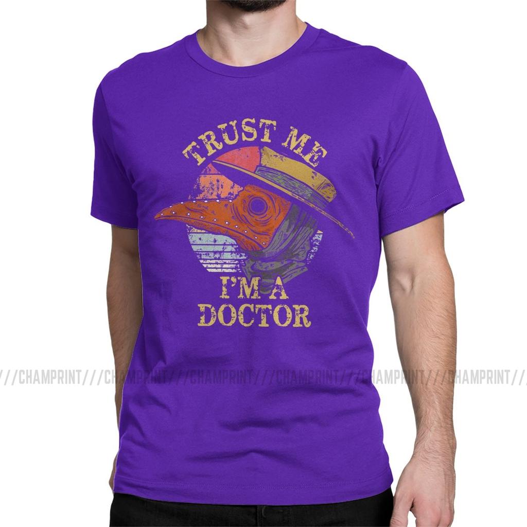 Plague Doctor Trust Me I M A Doctor Men S T Shirt Horror Halloween Black Death