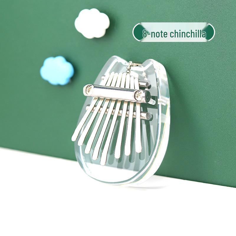 Solid Wood 8-Note Kalimba: Mini Thumb Piano, Easy To Learn