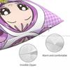Ellie Polyester Cushion Cover Magical DoReMi Anime Sofa Office Decorative Reusable Hug Pillowcase