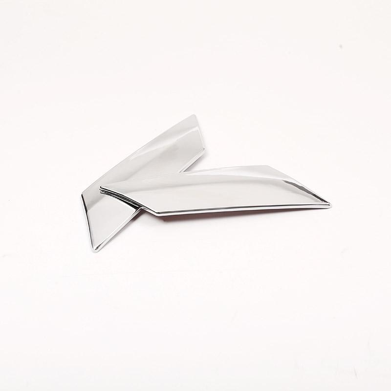 2pcs ABS Chrome Car Tail Strips Sequ Trim For Mercedes Benz S Class W222 2014-2018 Accessories