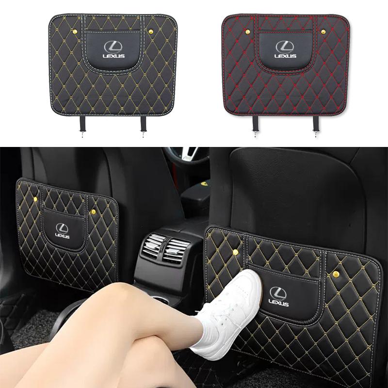 Car Seat Back Anti Kick Pad Leather Interior Anti Scratch Protector Cover For Lexus EX300H RX450H IS300H ES300H NX RX GS Al20