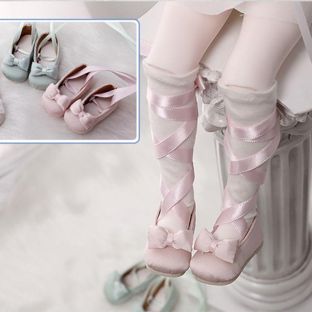 

Балетная обувь для кукол BJD 1/6 Кукла BJD 1/6 Танцевальная обувь для кукол Маленькая балетная обувь для детей Подарки Pink-Style 2