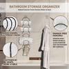 5pcs Stable Baseball Cap Door Hanging Rack Multi-purpose Rust-resistant Hat Storage Rack Space Saving Round Hat Display Holder