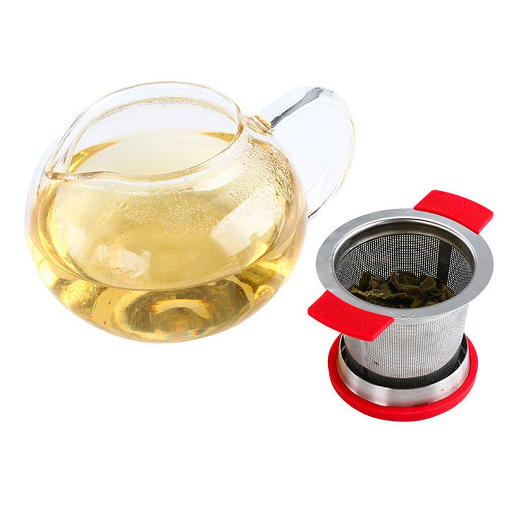 Kitchen Utensils Tea Strainer with Lid