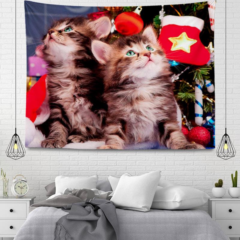 

Рождественская серия Подвесной тканевый гобелен 100x75cm