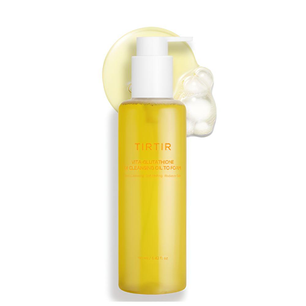 Vitamin Glutathione 3X Cleansing Oil To Foam 2 In 1 Brightening Deep Cleanser Makeup Remover 150ml