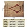 Assassins Creed Shadows  Soft Warm Blanket  Kids Plush Throw Blanket Pattern Home Decor Flannel Bedspread Sofa Bed Cover