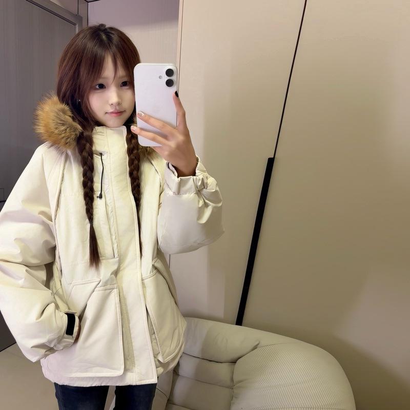 Tooling wind Parker cotton clothes winter new warm thickened detachable loose cotton clothes jacket