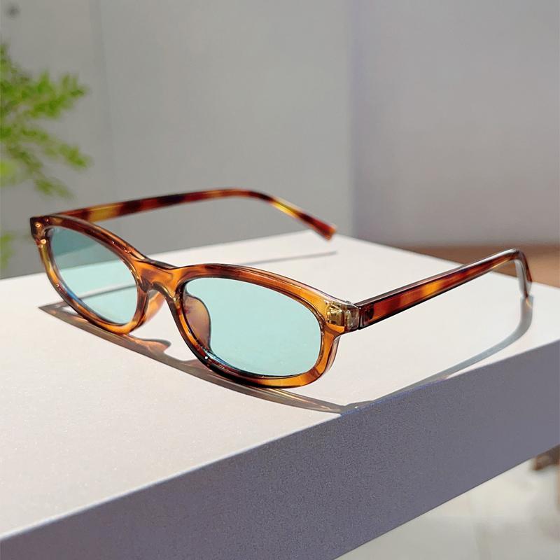 

Vintage Oval Sunglasses Women Fashion New Outdoor Casual Shades Trendy Stylish Luxury Brand Design Decor Sun Glasses