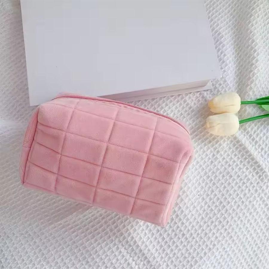 Makeup bag, pillow storage, high-end sense, large-capacity storage bag