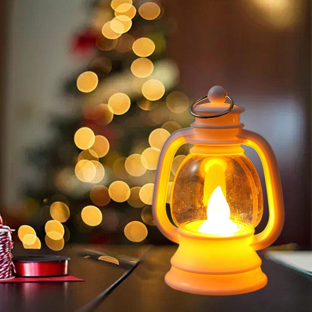 Weihnachtsdekoration Retro Kleine Öllampe, Weihnachtsgeschenk Kleine Pferdelampe Kreative Bar Atmosphäre Dekoration Ornamente