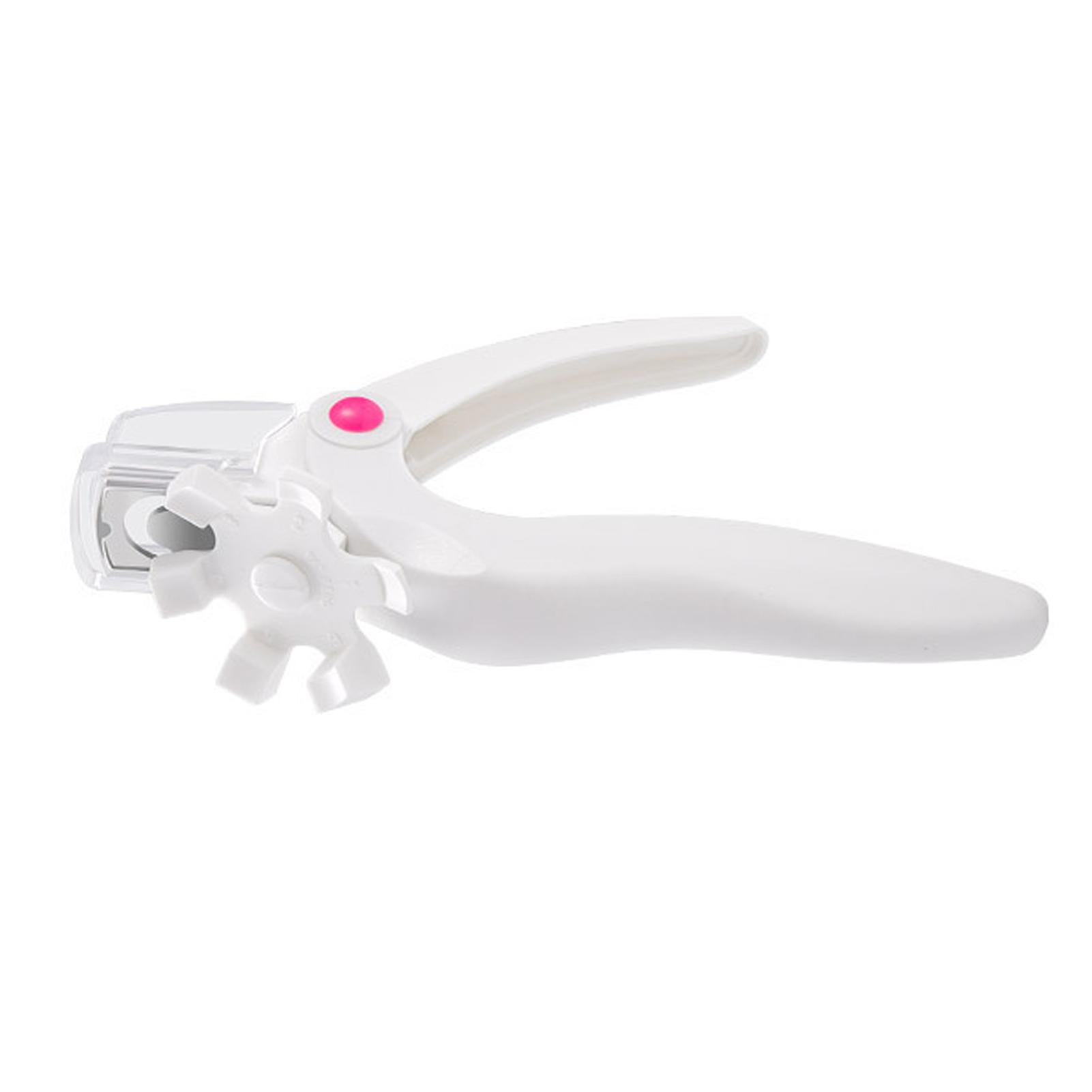 Verstelbare Acryl Nagelknippers met Maatbepaler Professionele Salon Roestvrijstalen Nageltip Knipper