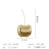 Creative Golden Cherry Simulated Fruit Sculpture Resin Handicrafts Golden Apple Decorative Figurines Home Decoration Accessories