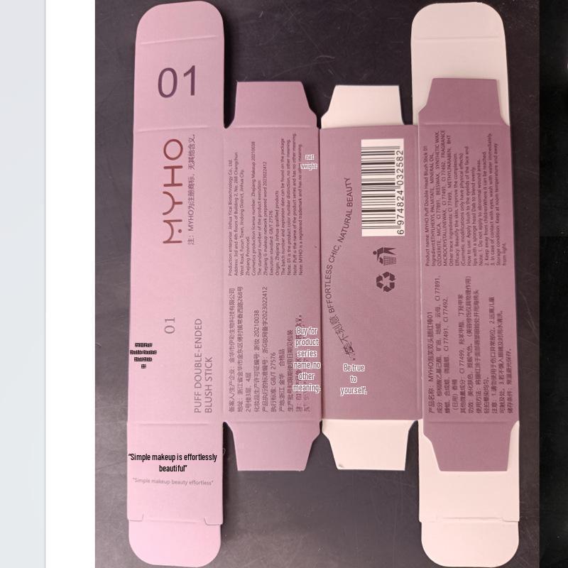MYHO Dual-Head Monochromer Rouge-Stick: Natürliches, rosiges und sonnengeküsstes Finish.