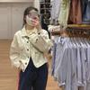 Giacca di jeans da donna Giacca da lavoro casual larga da donna Giacca versatile a maniche lunghe Top Primavera Autunno Cappotto da cowboy da donna