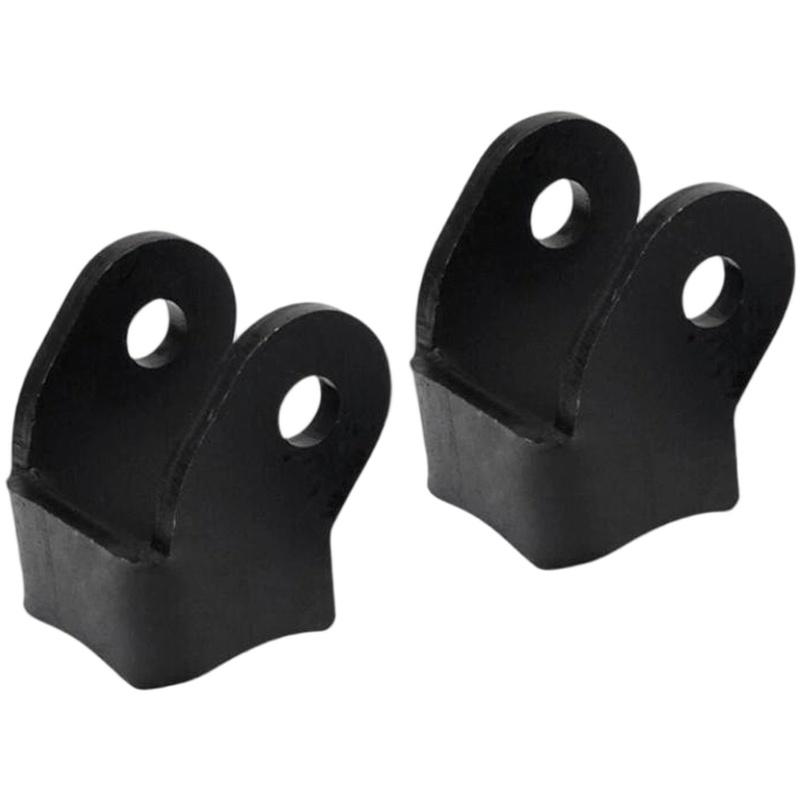 Replacement Shock Shock Bracket Shock Absorber Upgrade Black 2 Pieces Set Direct Replacement Durability Testing