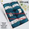 500g Pack Medium Thick Wool Yarn for Hand Crochet Knitting Sock Scarf Sweater Diy Dolls Children\'s Woolen Thread Soft Fluffy
