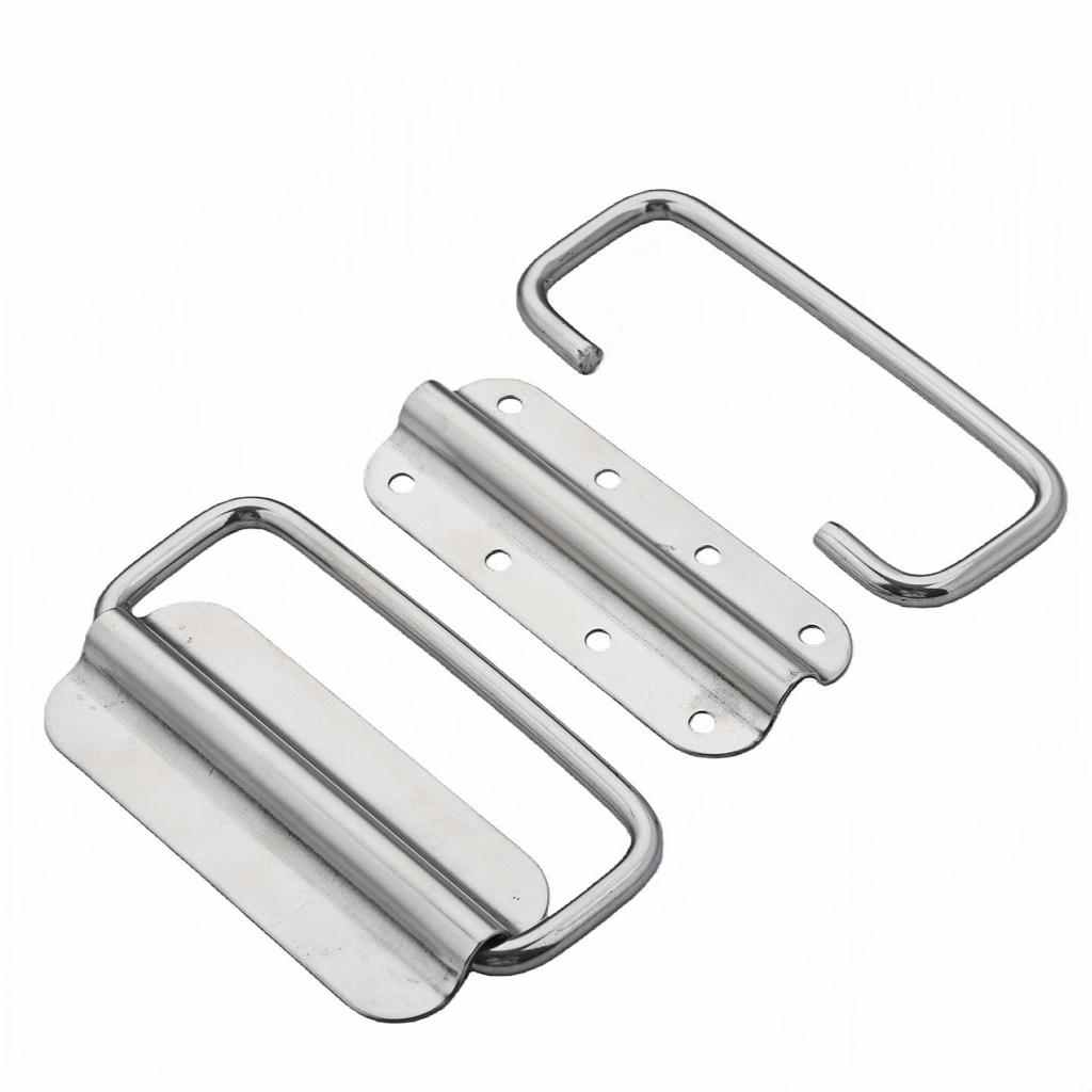 201 Stainless Steel Heavy-Duty Folding Handle for Equipment Tool Box